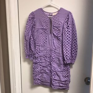 Purple boutique dress